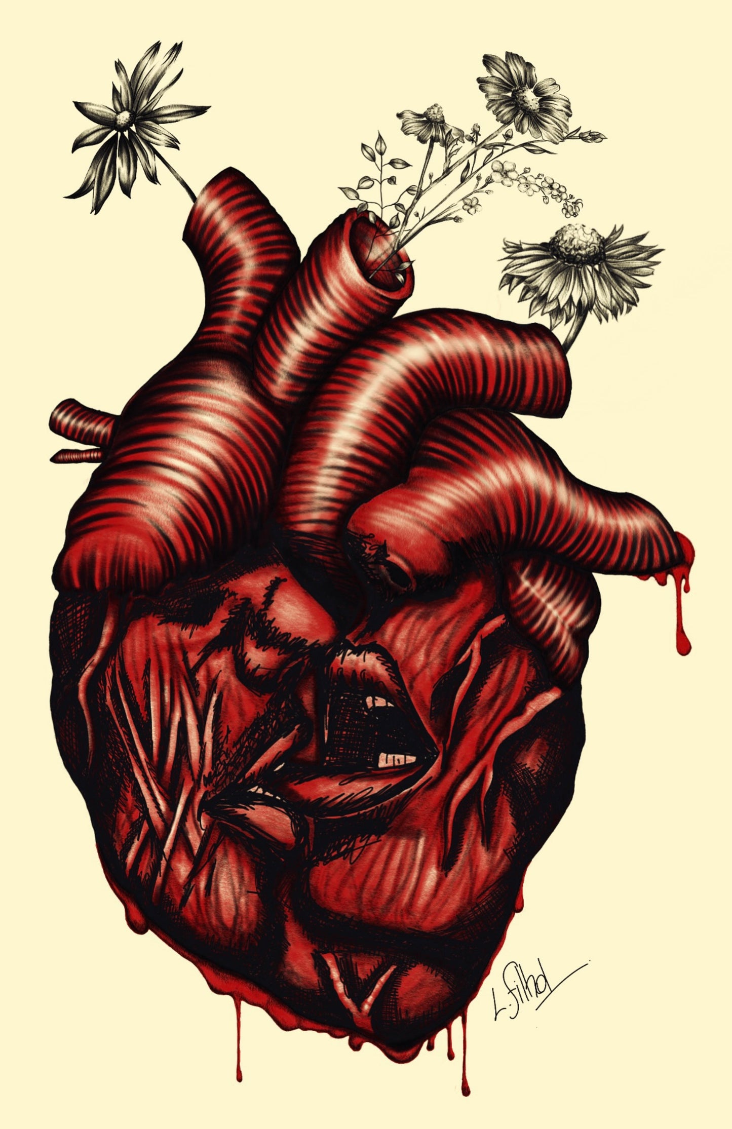 Affiche - Cœur Sanglant