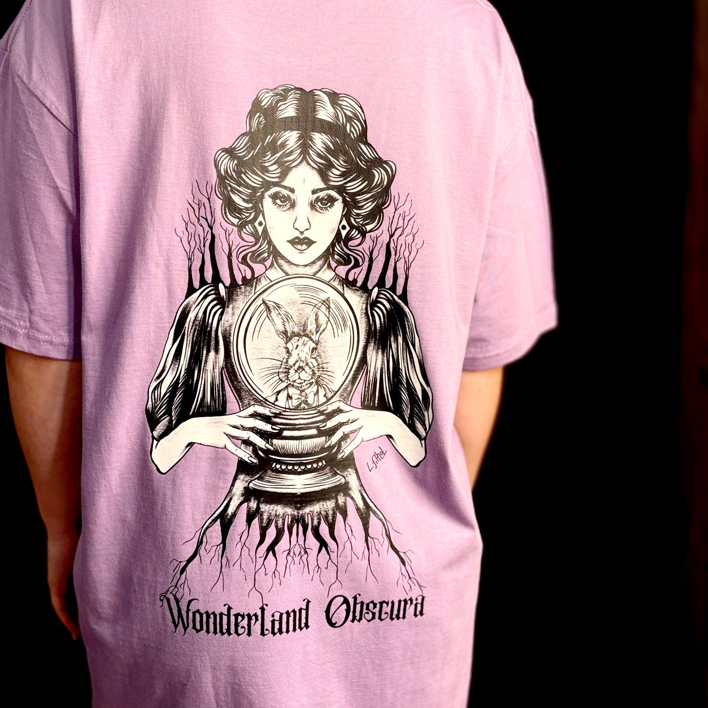 T-Shirt Lavande Wonderland Obscura