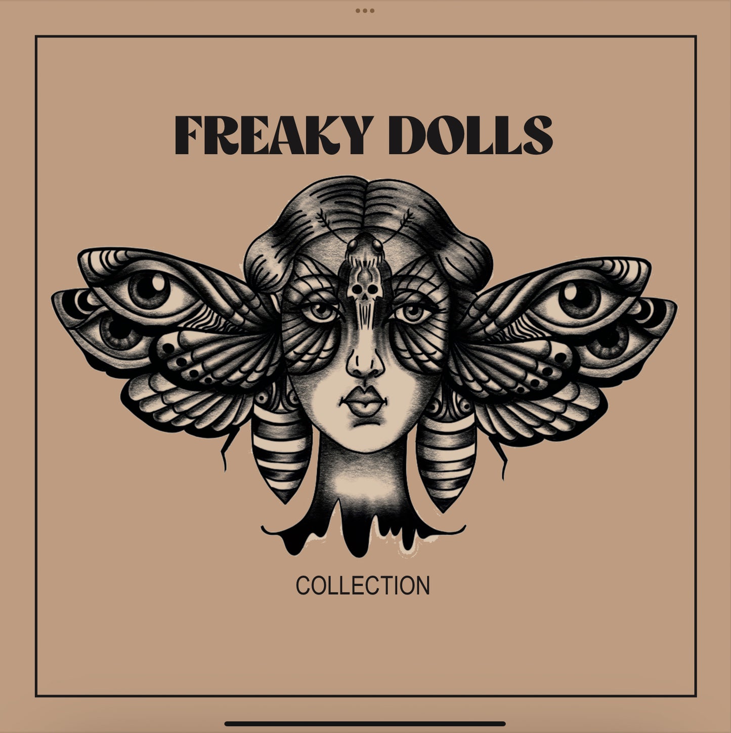 Affiche - Freaky Dolls - Burtterfly
