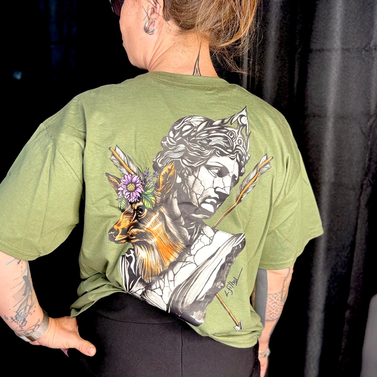 T-Shirt Kaki Artemis