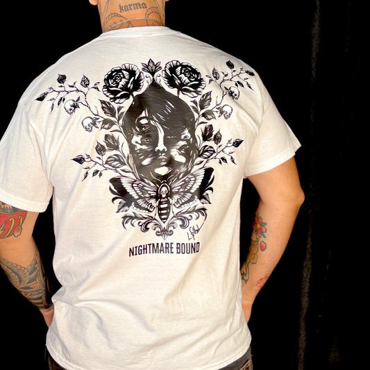 T-Shirt blanc Nightmare Bound