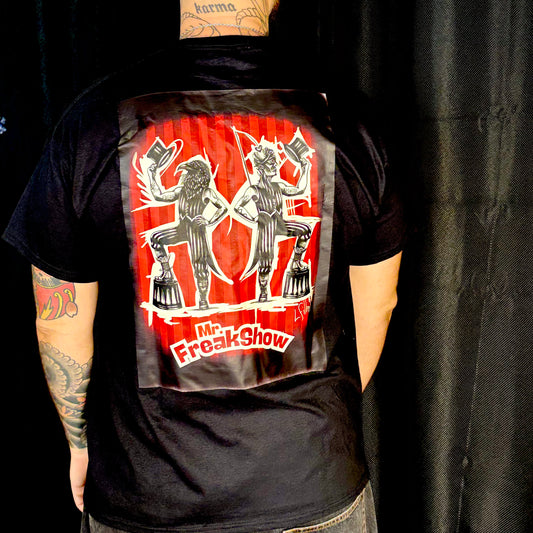 T-Shirt Noir Freaky Show