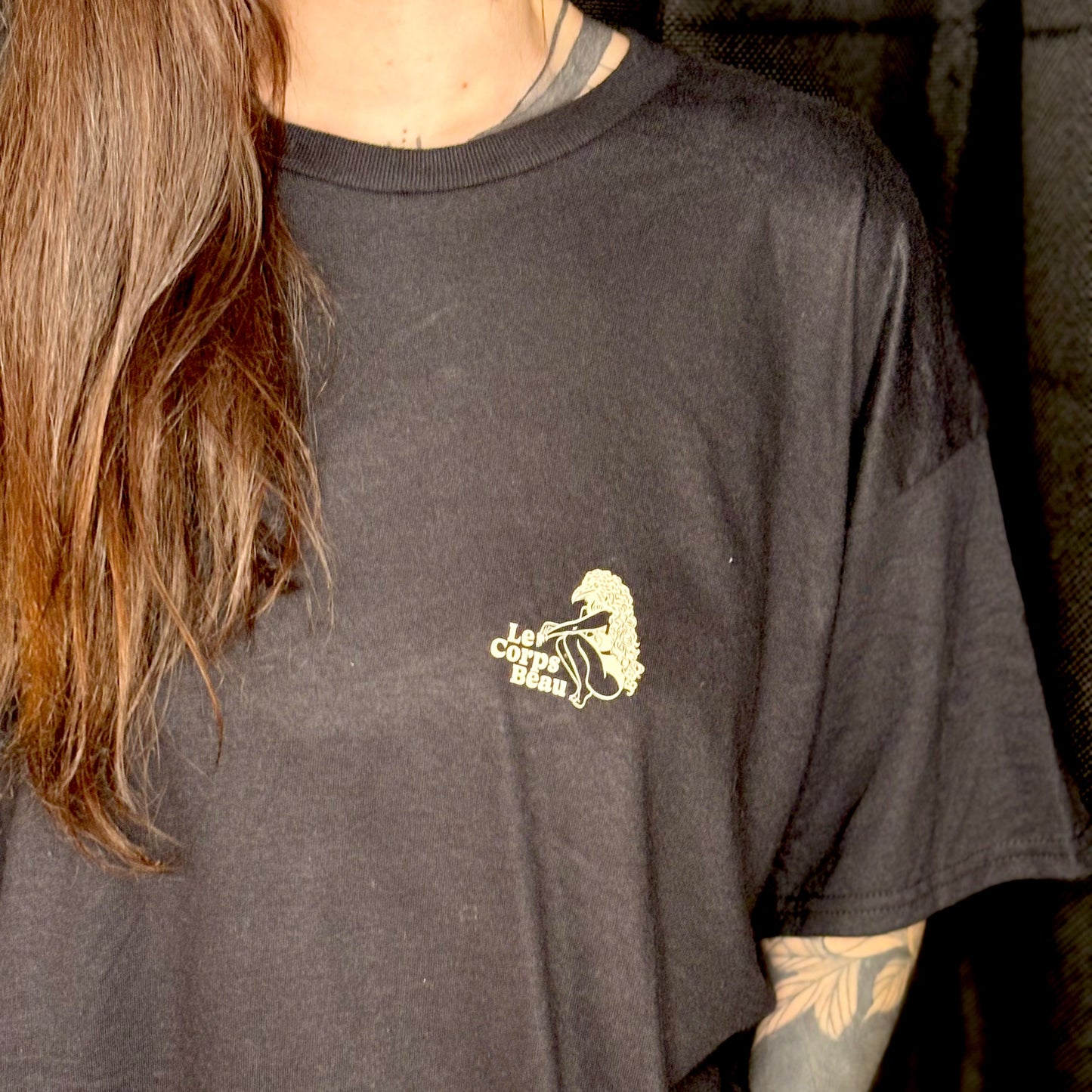 T-Shirt Noir Manège du Coeur