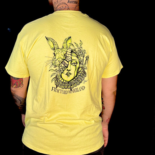 T-Shirt Jaune - Fractured Wonderland
