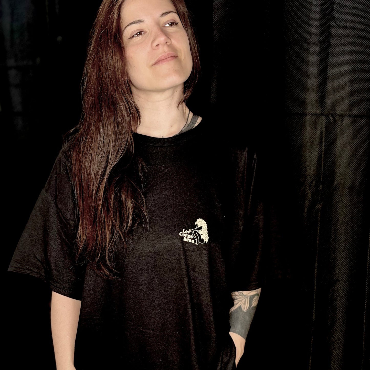 T-Shirt Noir Manège du Coeur