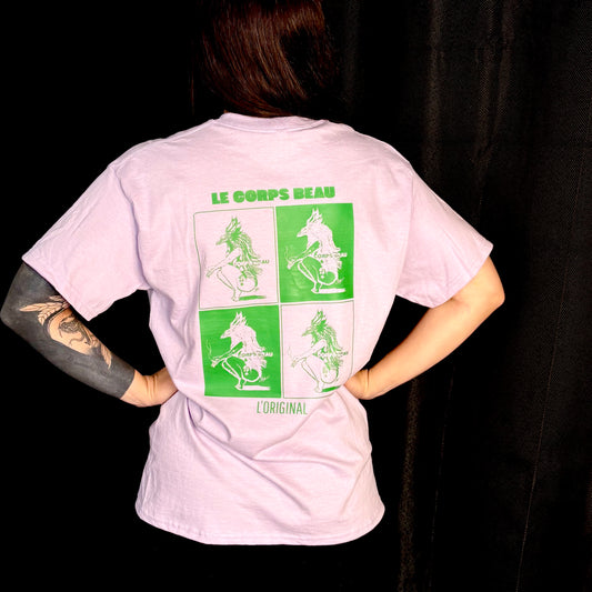 T-Shirt Lila Corps Beau L’original