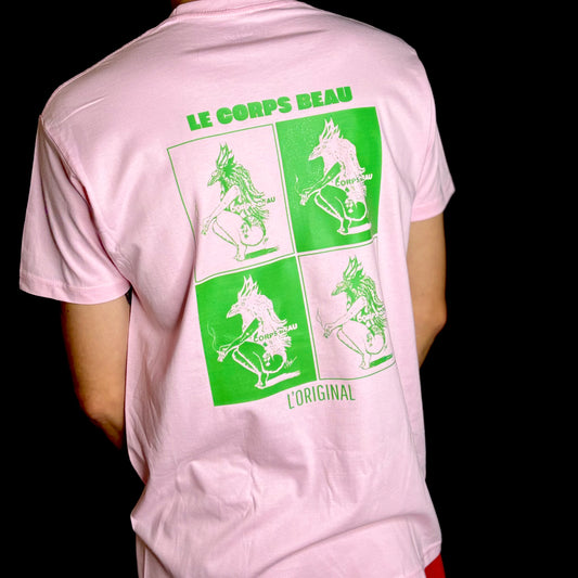 T-Shirt Rose Corps Beau L’original