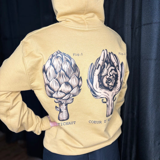 Sweat à capuche Cœur d’Artichaut