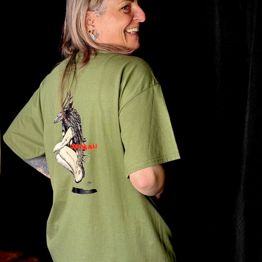 T-Shirt Kaki Le Corps Beau
