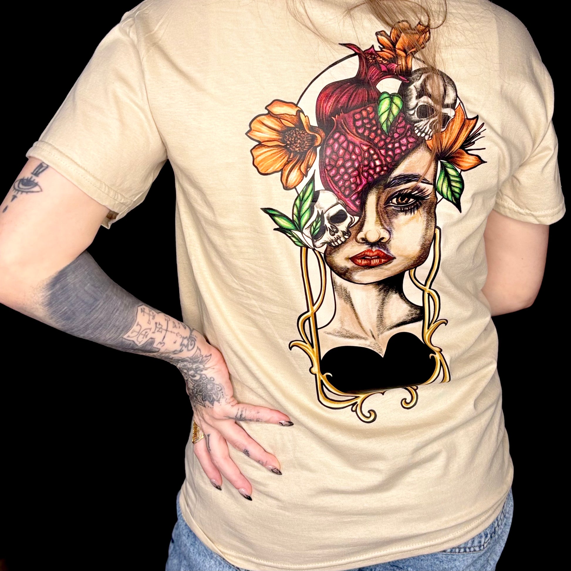 T-shirt-creme-persephone-le-corps-beau-2